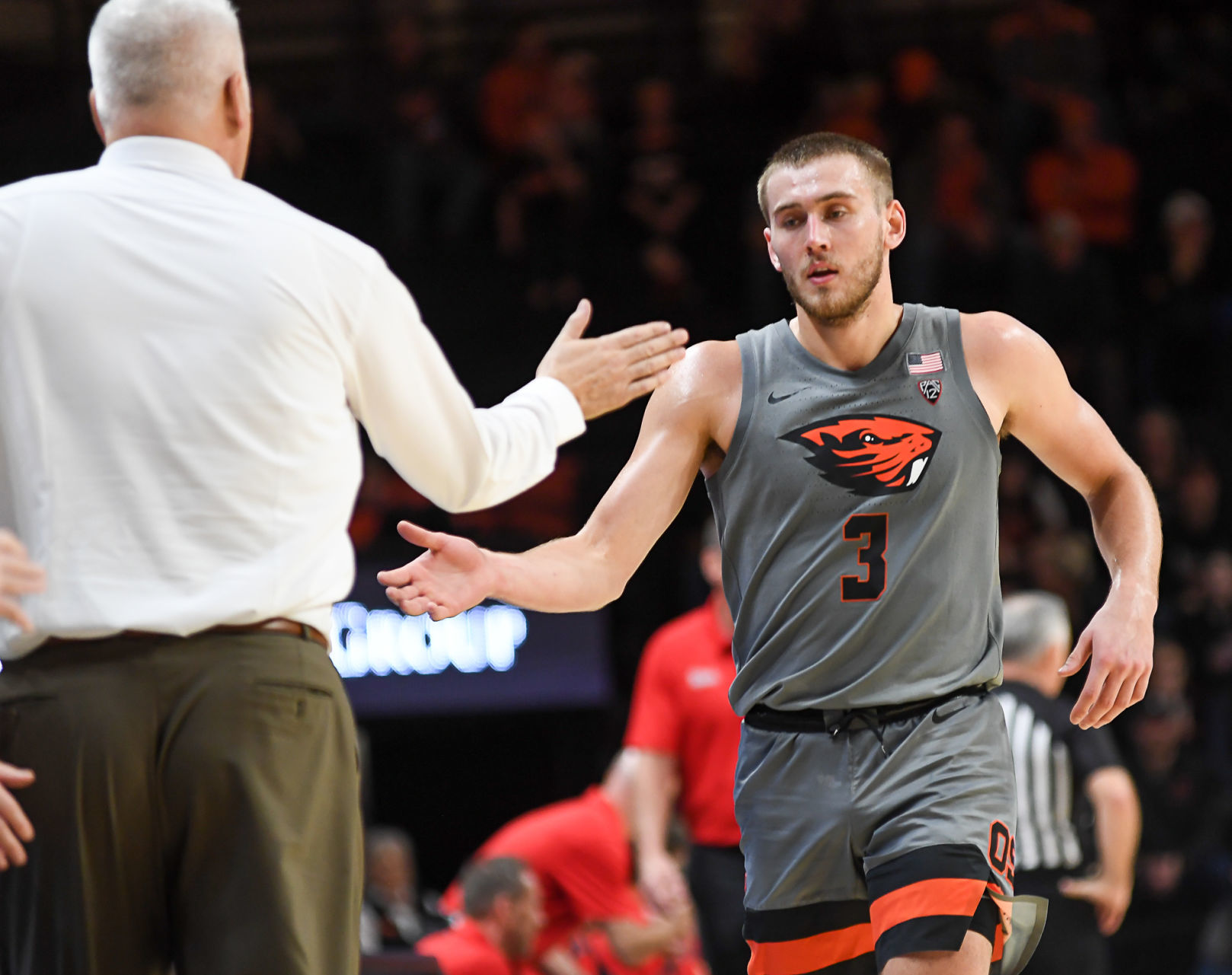 OSU vs Utah mens basketball 16